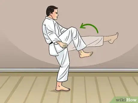 Image titled Perform Mae Geri (Shotokan Karate) Step 5