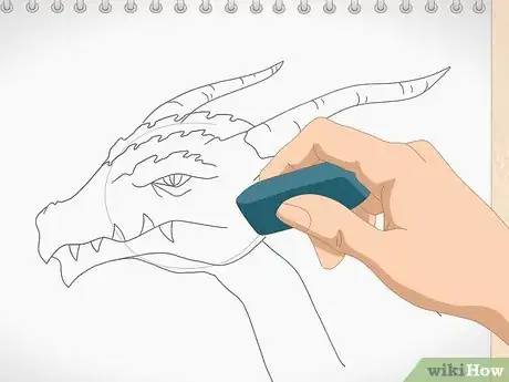 Image titled Draw a Dragon Head Step 9