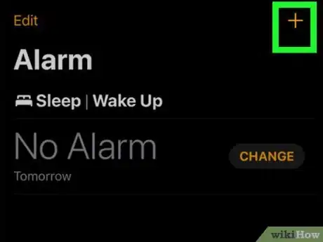 Image titled Set an Alarm on an iPhone Clock Step 3