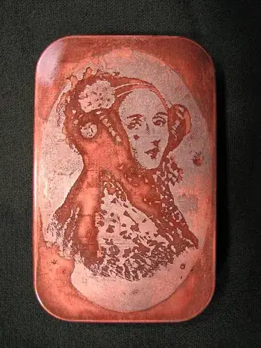 Image titled Lady Ada etched with salt water and battery