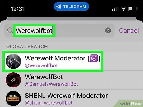 Image titled Play Werewolf on Telegram on iPhone or iPad Step 22