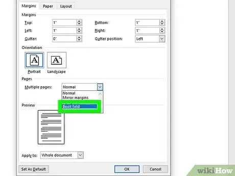Image titled Make a Booklet in Word Step 4