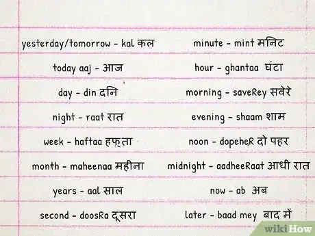 Image titled Learn Hindi Step 15