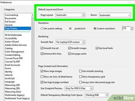 Image titled Set the Opening View of a PDF in Acrobat Professional Step 5