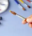 Clean Acrylic Paint Brushes
