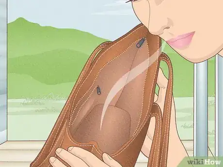 Image titled Remove Smell from an Old Leather Bag Step 3