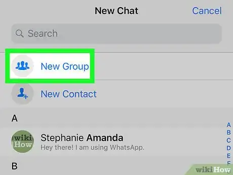 Image titled Send a Message to Multiple Contacts on WhatsApp Step 4