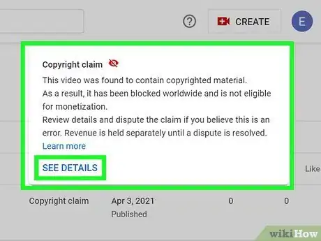 Image titled Check Your YouTube Channel's Copyright Status Step 7