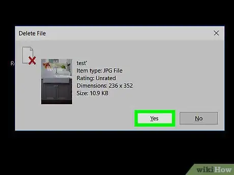 Image titled Delete Files Directly Without Sending Them to Recycle Bin Step 8
