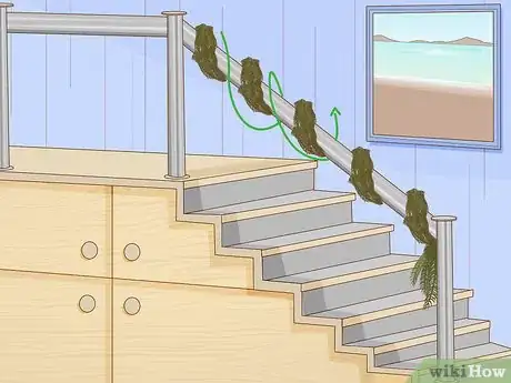 Image titled Hang Garland on Stairs Step 3