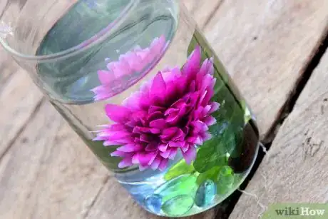 Image titled Make Elegant Centerpieces Using Distilled Water and Silk Flowers Step 10