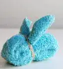 Fold a Rabbit Wash Cloth