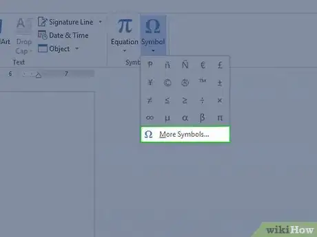 Image titled Type the Pi Symbol Step 3