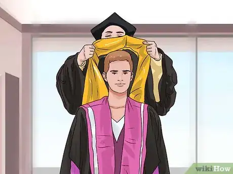 Image titled Wear an Academic Hood Step 17