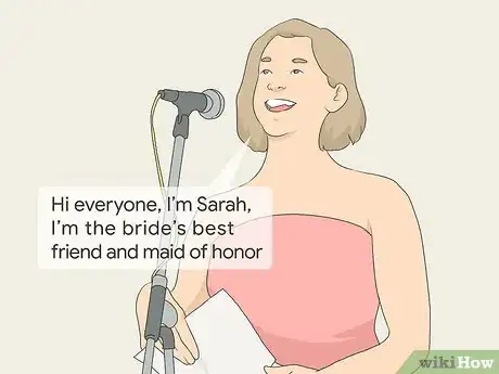 Image titled Start a Wedding Speech Step 8