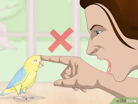 Image titled Deal with Parrotlet Aggression Step 2