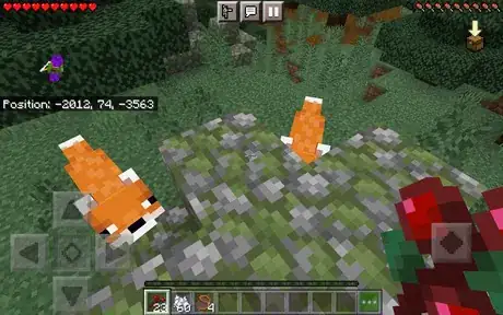 Image titled Luring the Foxes with Sweet Berries (Minecraft).png