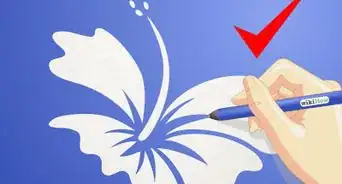 Draw a Cartoon Hibiscus Flower