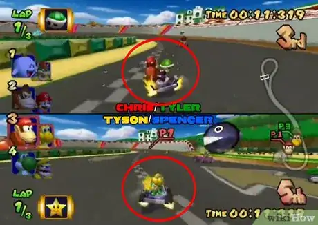 Image titled Win a Race in Mario Kart Double Dash Step 9