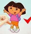 Draw Dora the Explorer
