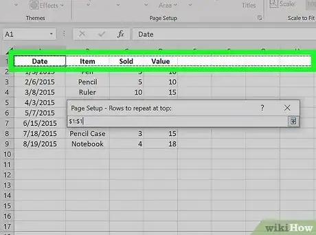 Image titled Add Header Row in Excel Step 10