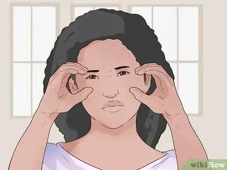 Image titled Reduce Forehead Wrinkles With Face Yoga Step 12