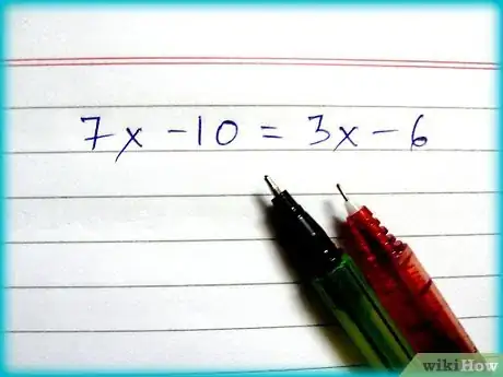 Image titled Solve a Simple Linear Equation Step 1