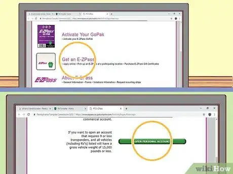 Image titled Get a Pennsylvania E ZPass Step 6