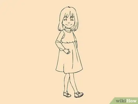 Image titled Draw a Little Girl Step 17