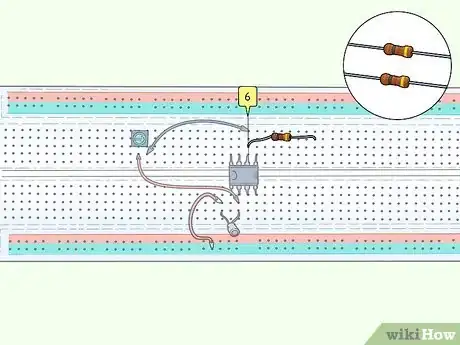 Image titled Build a Blinking Light Circuit Using Basic Components Step 8