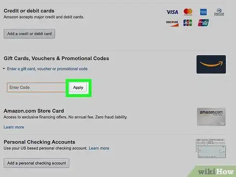 Image titled Apply a Gift Card Code to Amazon Step 15