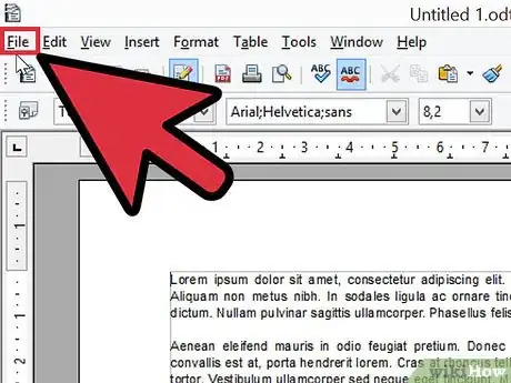 Image titled Create a PDF File with OpenOffice Step 4