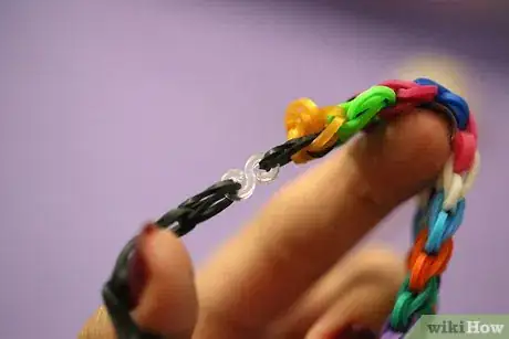 Image titled Make a Ladder Bracelet on the Rainbow Loom Step 10