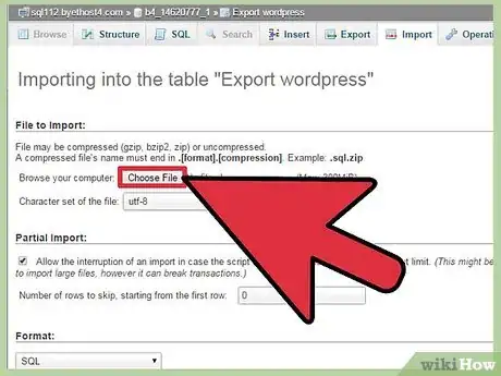 Image titled Export and Import a Wordpress Blog Step 12