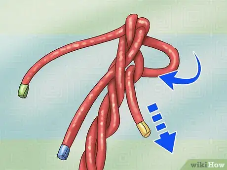 Image titled Back Braid Rope Step 10