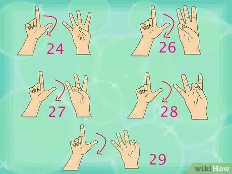 Image titled Count to 100 in American Sign Language Step 10