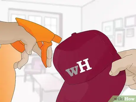 Image titled Get Sweat Stains Out of Hats Step 3