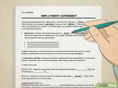 Image titled Get Out of an Employment Contract Step 2