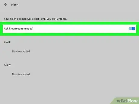 Image titled Enable Flash on Chrome Step 7
