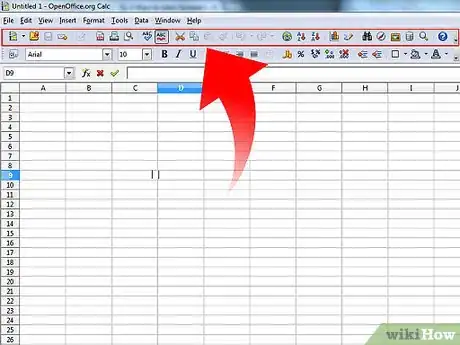 Image titled Learn Spreadsheet Basics with OpenOffice.org Calc Step 3Bullet1
