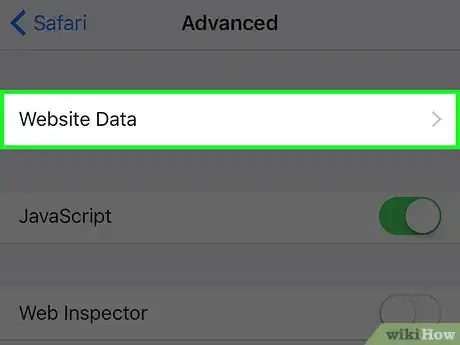 Image titled View Visited Website Data on an iPhone Step 4