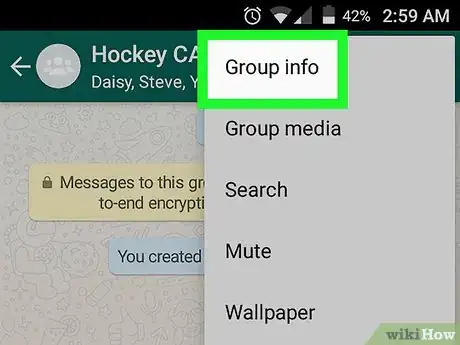 Image titled Send Messages to Yourself on WhatsApp on Android Step 10