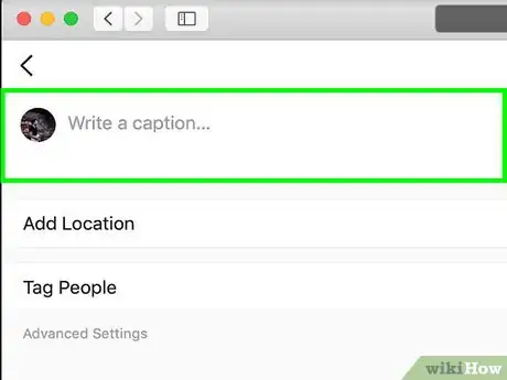 Image titled Post Pictures on Instagram from Your Computer Step 27