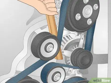 Image titled Tighten a Drive Belt Step 11