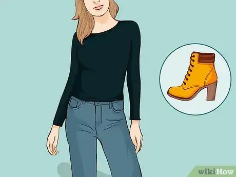 Image titled Dress Up with Timberland Boots for Ladies Step 5