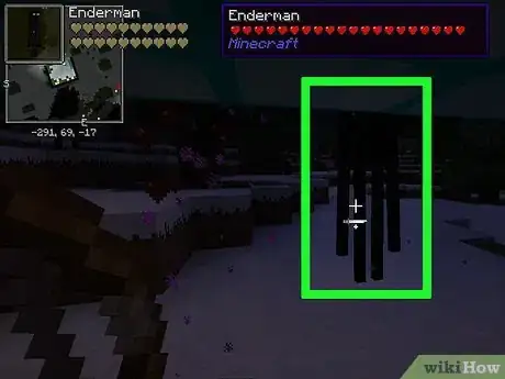 Image titled Avoid an Enderman Attack in Minecraft Step 1