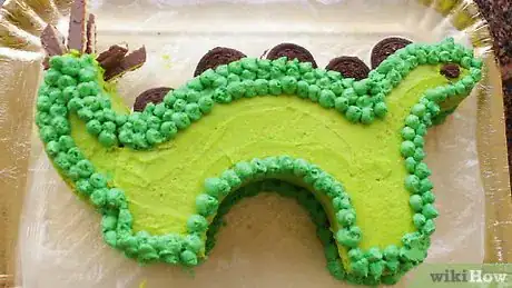Image titled Make a Dinosaur Cake Step 17