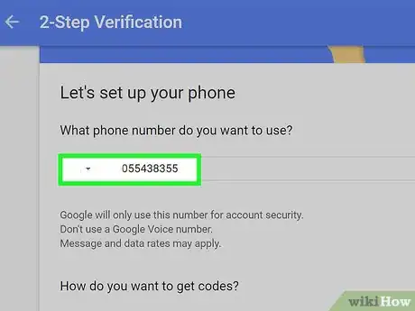 Image titled Set up 2 Step Verification in Gmail Step 7