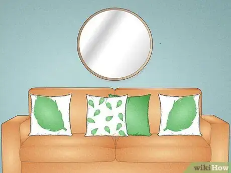 Image titled Decorate Around a Round Mirror Step 2