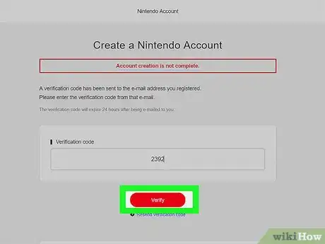 Image titled Create a Nintendo Account and Link It to a Nintendo Switch Step 6